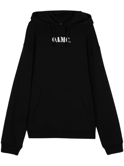 OAMC Midstream organic cotton hoodie Black 24E28OAJ25COT00968