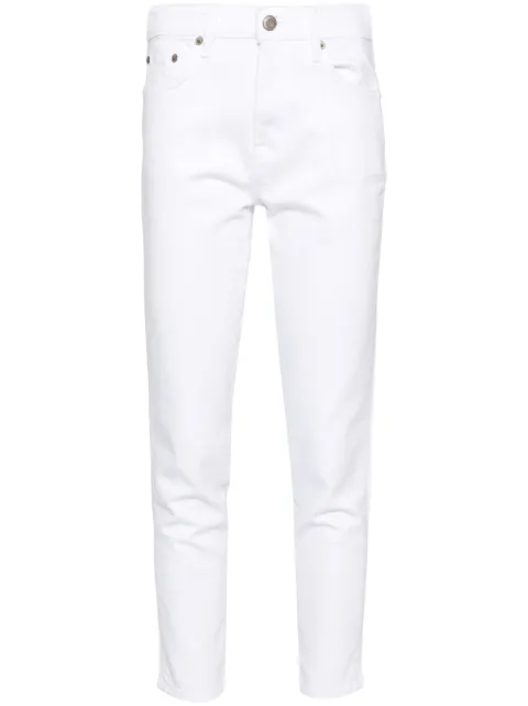 Lauren Ralph Lauren high-rise skinny jeans White 200926078
