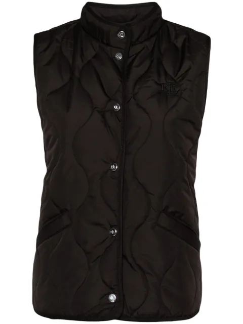 Lauren Ralph Lauren mock-neck quilted gilet Black 297936862