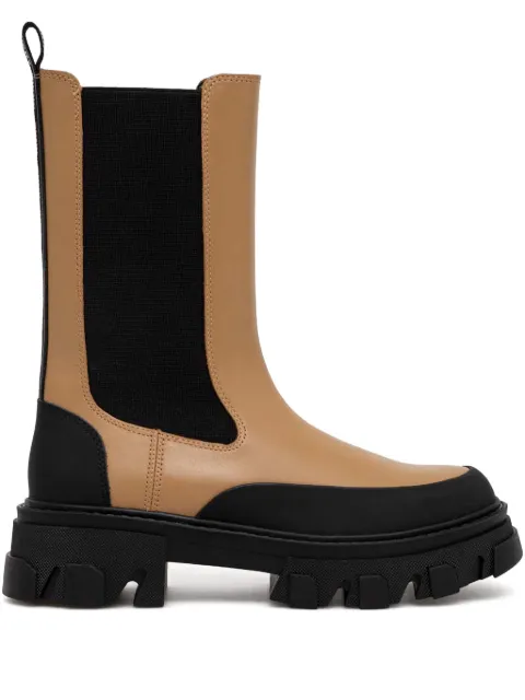 DKNY leather boots Neutrals K3366233