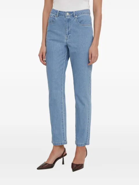 DKNY graphic-print jeans Blue D2A4KX32