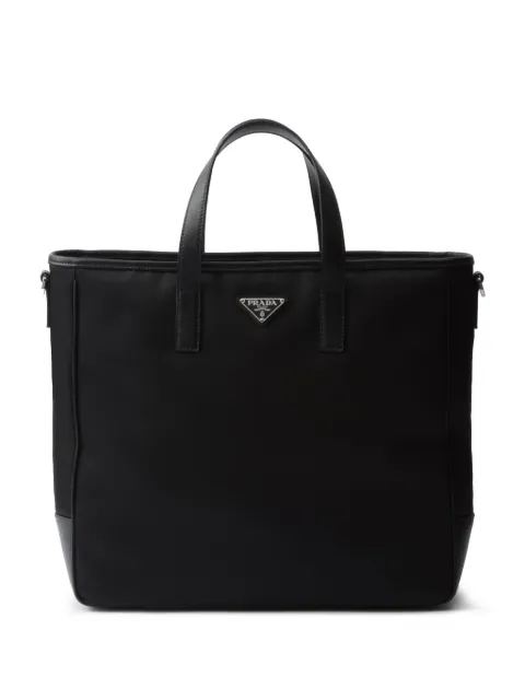 Prada Re-Nylon logo tote bag Black 2VG064VXOO2DMH