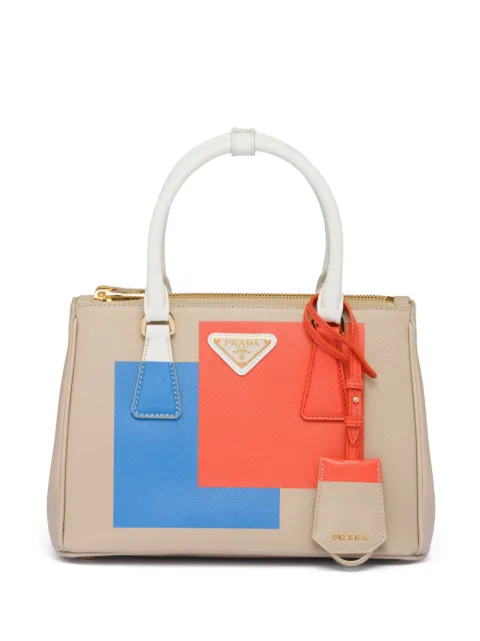 Prada small Galleria tote bag Neutrals 1BA896VEV32FOM