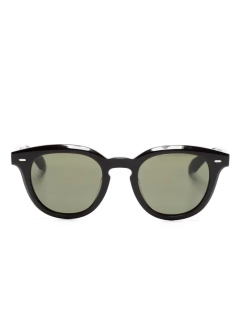 Oliver Peoples N.05 round-frame sunglasses Brown OV5547SU177252