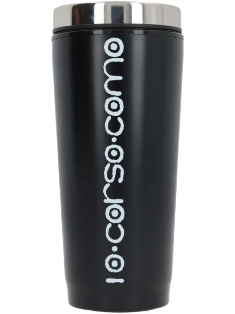 10 CORSO COMO logo-print stainless-steel travel mug (443ml) Black P2300360