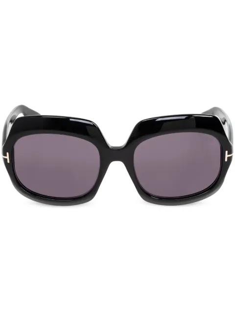 TOM FORD Eyewear FT1155 oversize-frame sunglasses Black FT1155