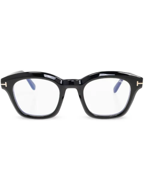 TOM FORD FT5961-B square-frame glasses Black FT5961B