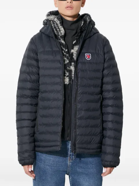 Fjällräven Expedition Lätt hooded logo jacket Black F86120