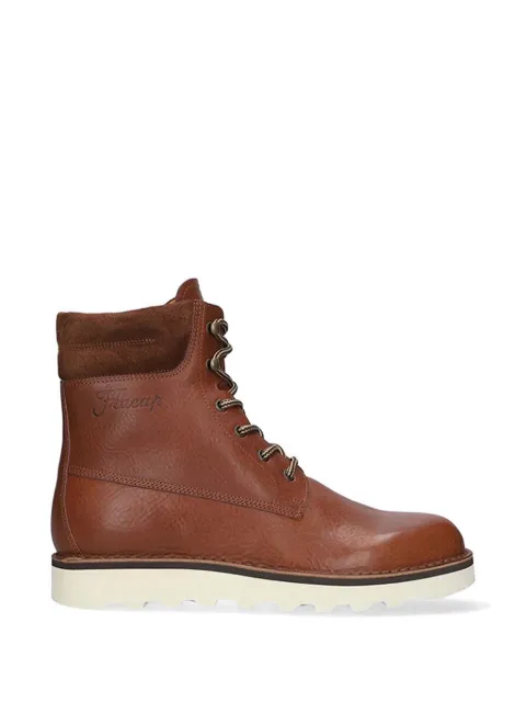 Fracap Explorer suede-panel ankle boots Brown EXPLORER