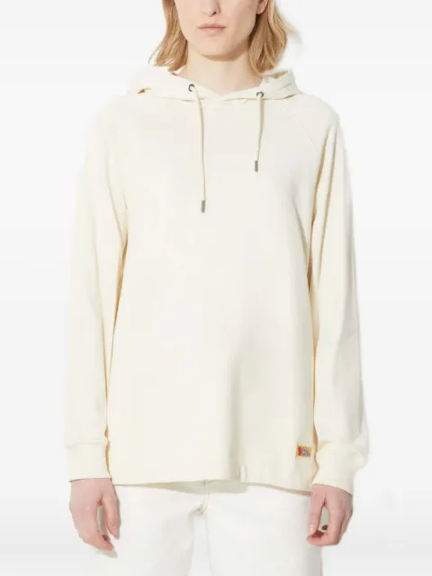 Fjällräven cotton hoodie White F86987