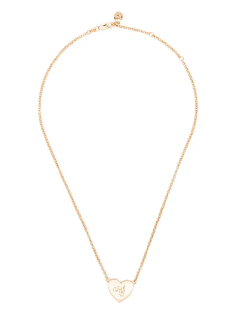 Stolen Girlfriends Club warm welcome heart necklace Gold JWL12455GP