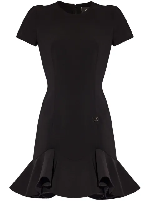 DSQUARED2 ruffled-hem mini dress Black S75CV0859S60567