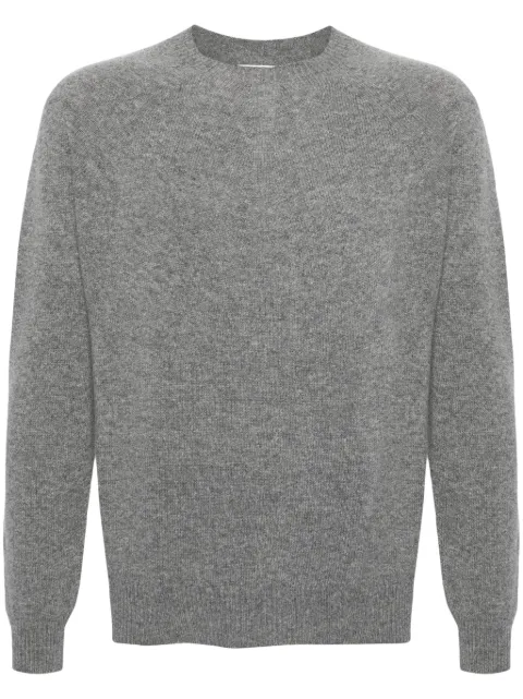 Jil Sander crew-neck wool-blend jumper Grey J22GP0133J13264