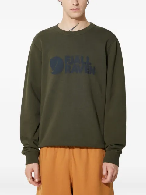 Fjällräven logo crew-neck sweatshirt Green F84142