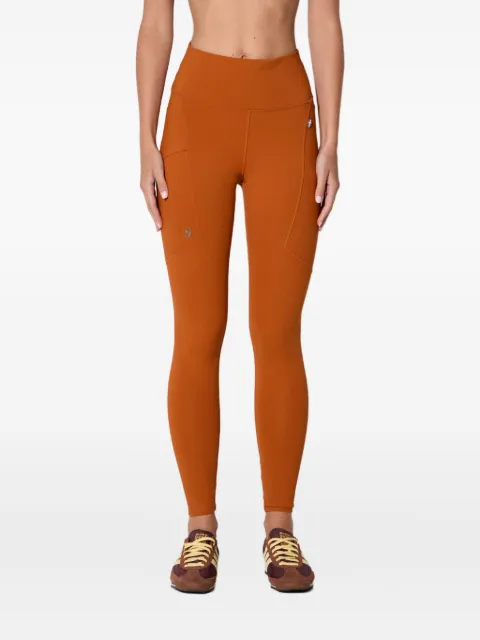 Fjällräven elasticated-waistband leggings Orange F84773