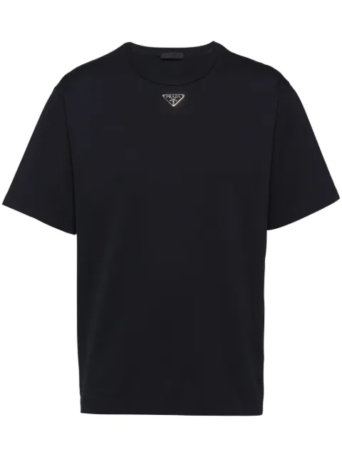 Prada cotton T-shirt Black UJN861S232240