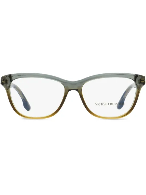 Victoria Beckham Eyewear rectangle-frame glasses Grey VB2607