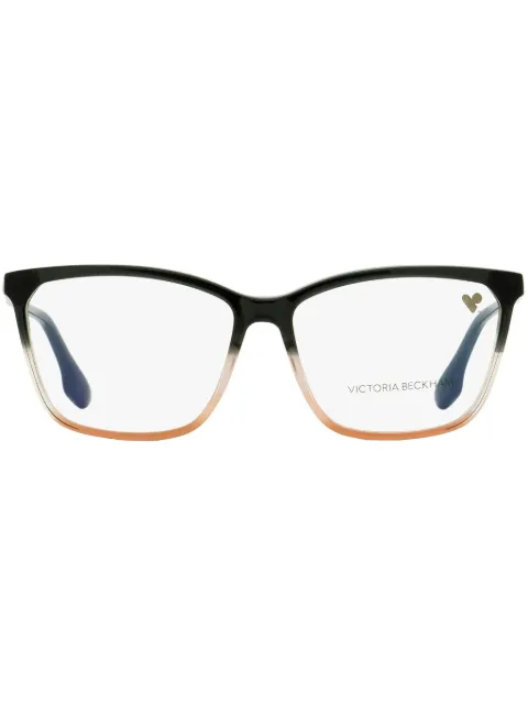 Victoria Beckham Eyewear rectangle-frame glasses Black VB2614