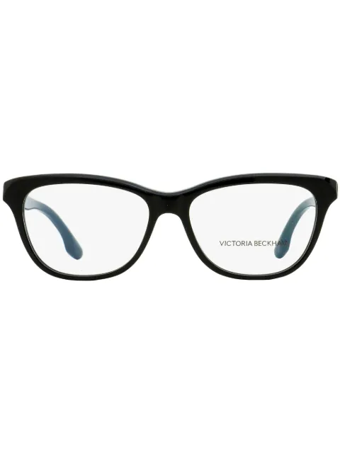 Victoria Beckham Eyewear rectangle-frame glasses Black VB2607