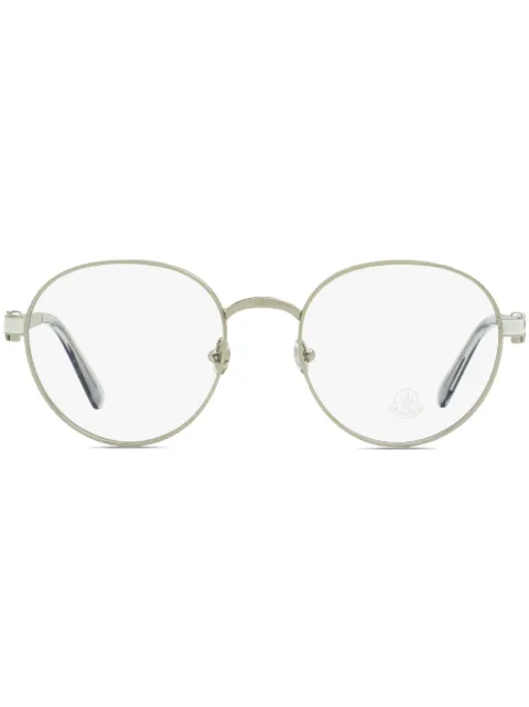 Moncler Eyewear ML5179 round-frame optical glasses Silver ML5179