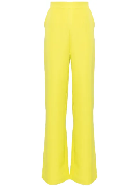 Saiid Kobeisy high-rise straight-leg pants Green RTWSS24PT07
