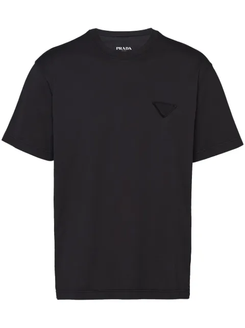Prada cotton T-shirt Black UJN852S23213CC