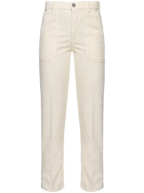 PINKO Cloe corduroy trousers White 102761A20R