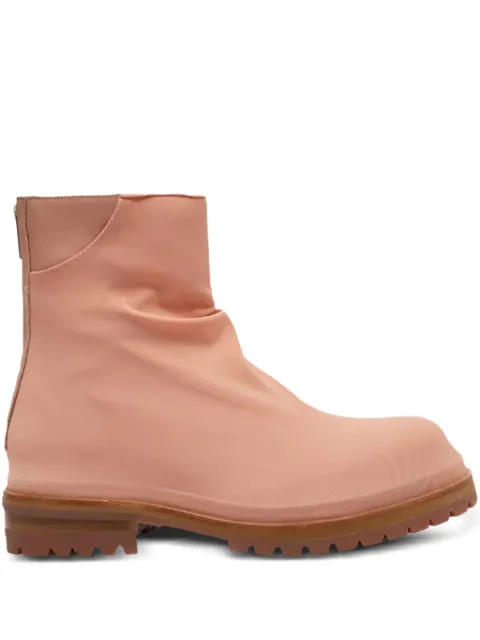 424 Marathon zipped ankle boots Blue 35424Q08236578