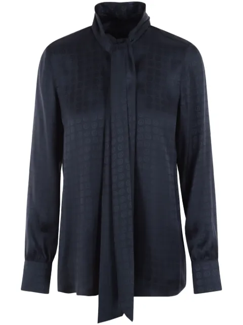 10 CORSO COMO lavallière shirt Blue 601859TE78760