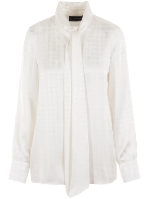 10 CORSO COMO lavallière shirt White 601859TE78760