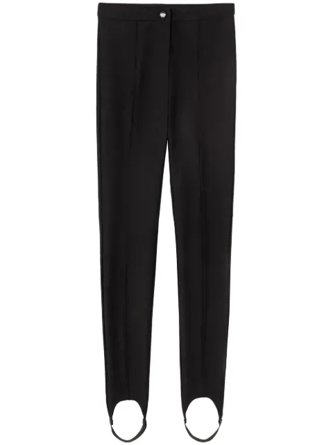 PINKO creased straight-leg trousers Black 104382A27Z