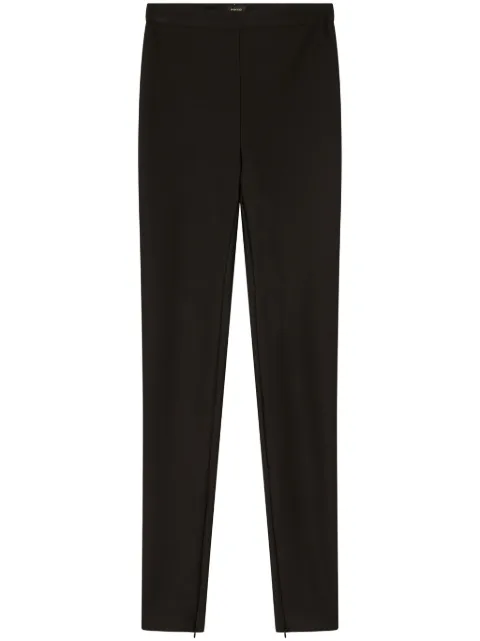 PINKO creased straight-leg trousers Black 104384A27Z