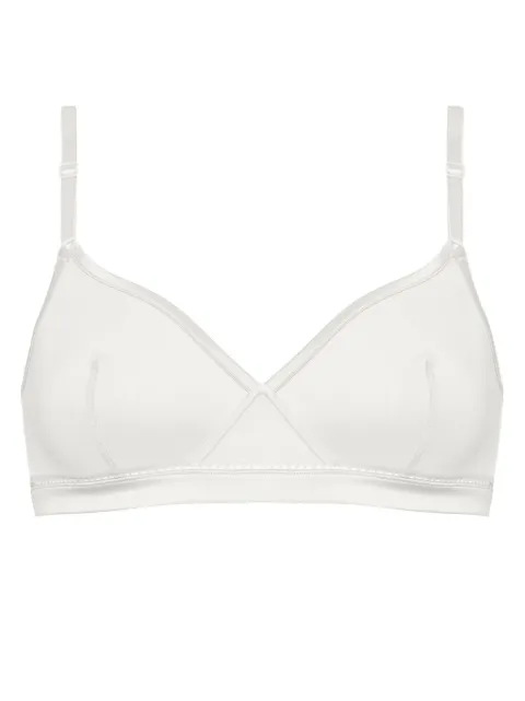 ERES Diva wireless triangle bra White 609700