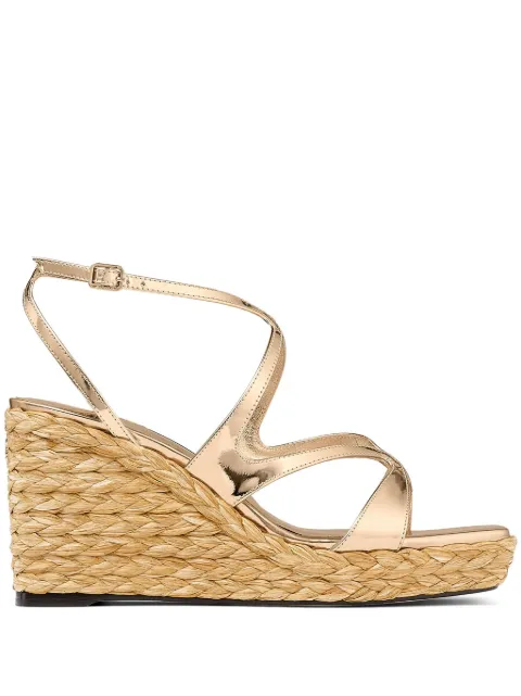 Jimmy Choo 110 Ayla sandals Gold AYLA85CUH