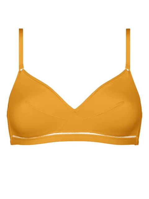 ERES Lydia Soyeuse wireless triangle bra Yellow 6085901351