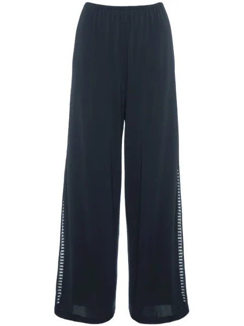 ERES Virginie Graphic lace panel trousers Blue 232440