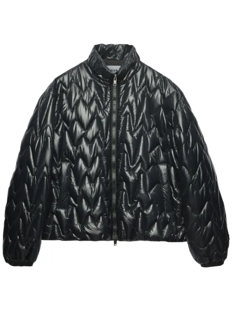MSGM quilted padded jacket Black 3740MH05247532
