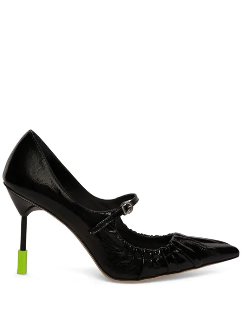 MSGM 90mm Iconic MSGM heel pumps Black 3741MDS930848