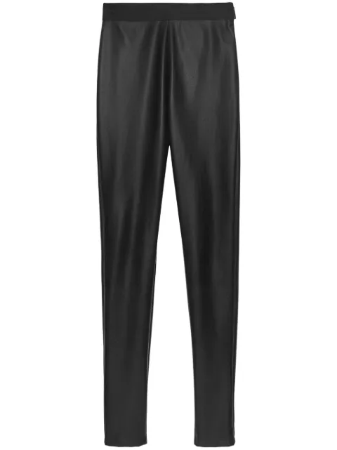 MSGM skinny leather leggings Black 3741MDP18247601