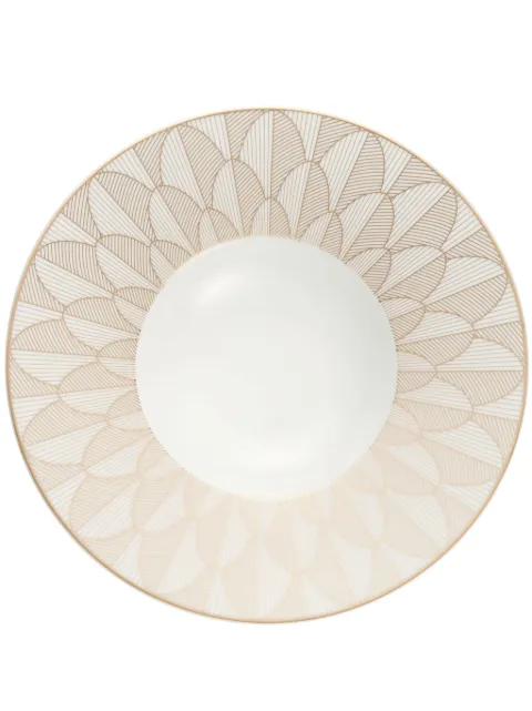 Christofle large Malmaison Impériale rim plate White 3570667118457