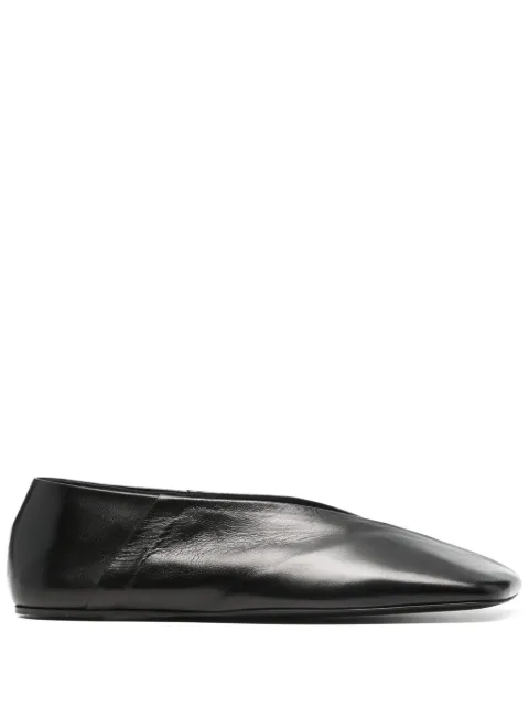 Jil Sander Tripon ballerina shoes Black J57WZ0001P4864