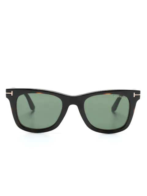 TOM FORD Eyewear tortoiseshell-effect magnetic-clip glasses Brown FT5970B