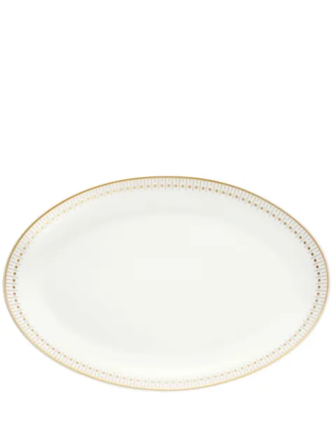 Christofle Malmaison Impériale oval platter (28cm) White 3570660491618