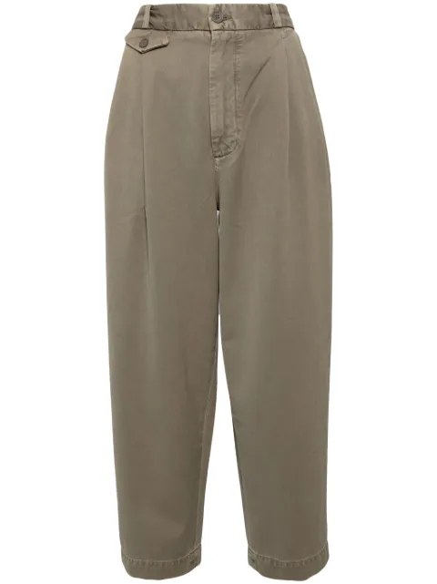 AGOLDE Becker baggy tapered trousers Green A9206B1626
