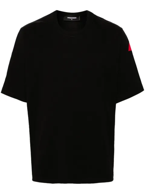 DSQUARED2 logo-print cotton T-shirt Black S74GD1349D20014