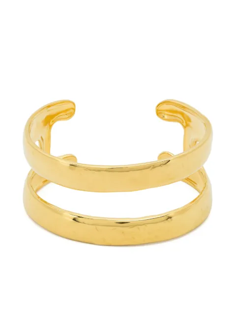 Aurelie Bidermann Esteban cuff bracelet Gold SS24MA02MG