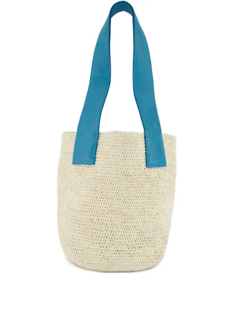 Sensi Studio mini El Viajero woven straw shoulder bag Neutrals 1533