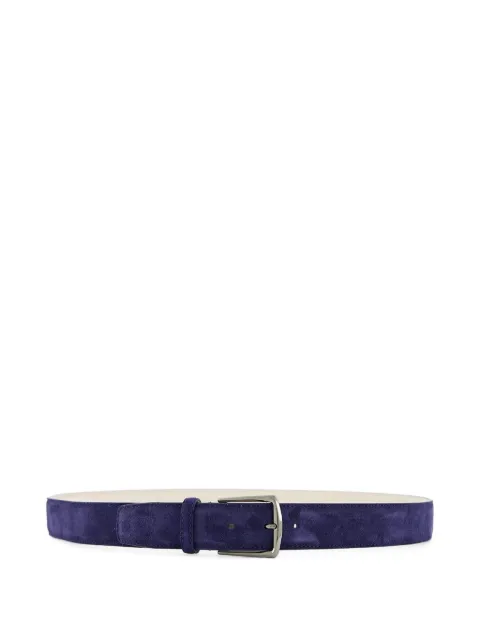 Aurélien suede belt Blue BELTSUEDE