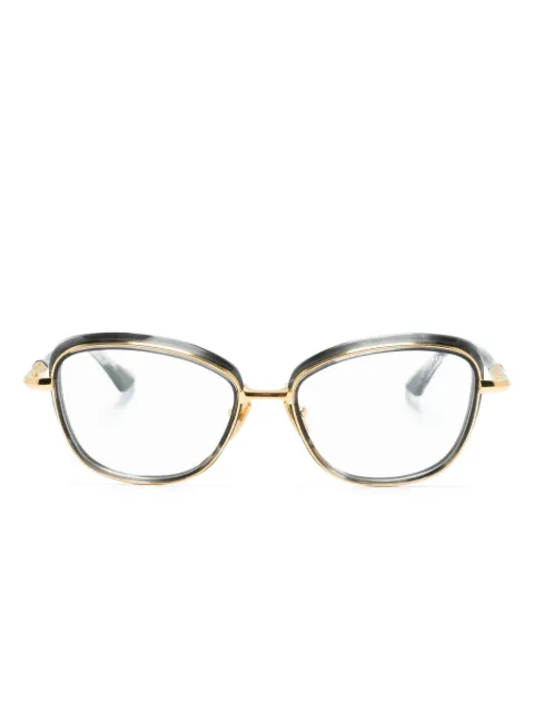Dita Eyewear Litavu square-frame glasses Black DTX444A