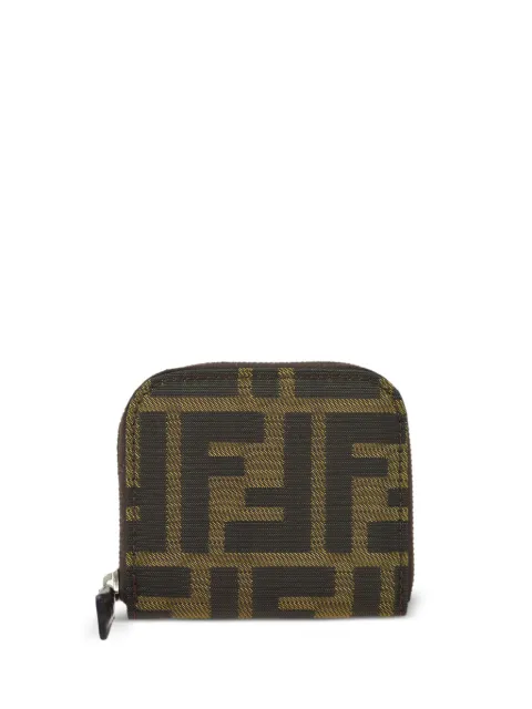 Fendi Pre-Owned 1990-2000s Zucca coin pouch Brown 226631096009